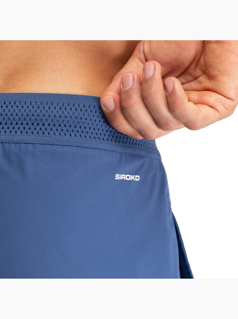 Pantalón corto tenis hombre tenis hombre velozix Azul - Kiabi