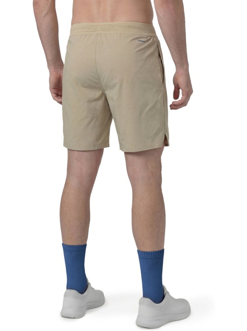 Pantalón corto tenis hombre tenis hombre velozix Beige - Kiabi