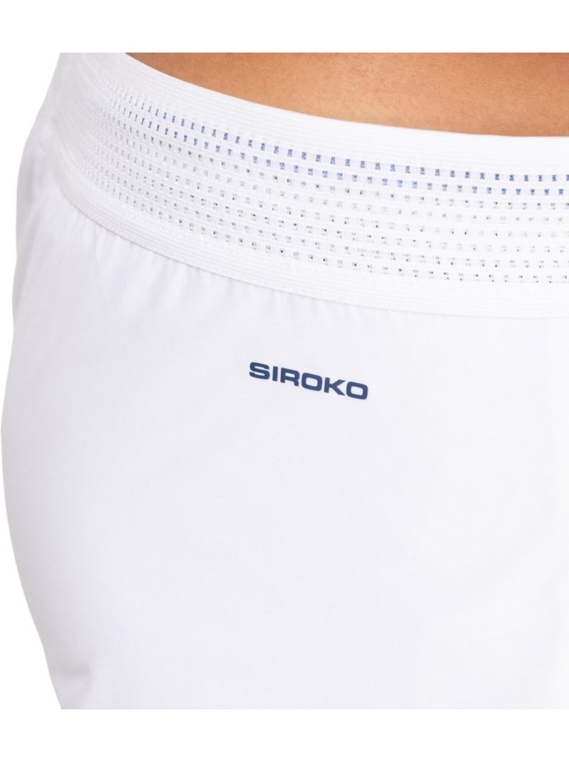 Pantalón corto tenis hombre tenis hombre velozix Blanco - Kiabi