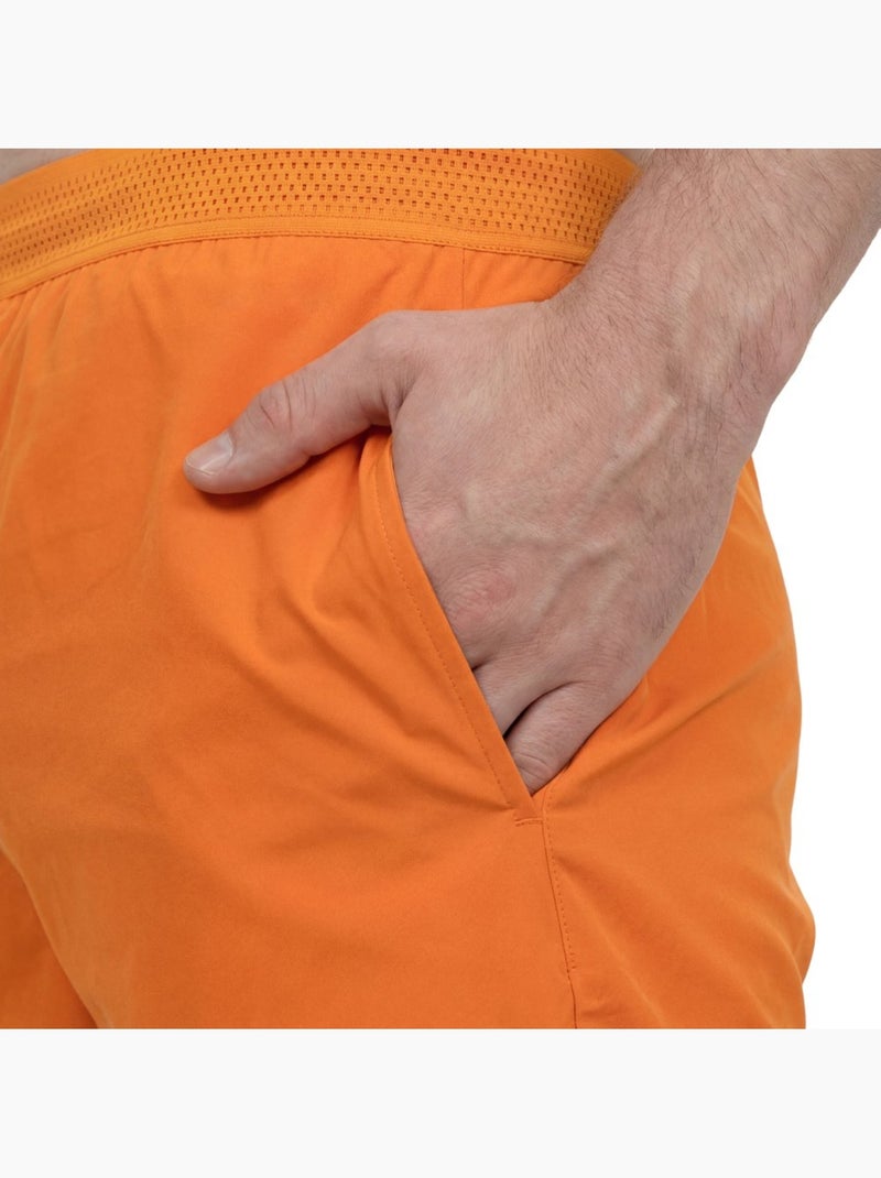 Pantalón corto tenis hombre tenis hombre velozix Naranja - Kiabi