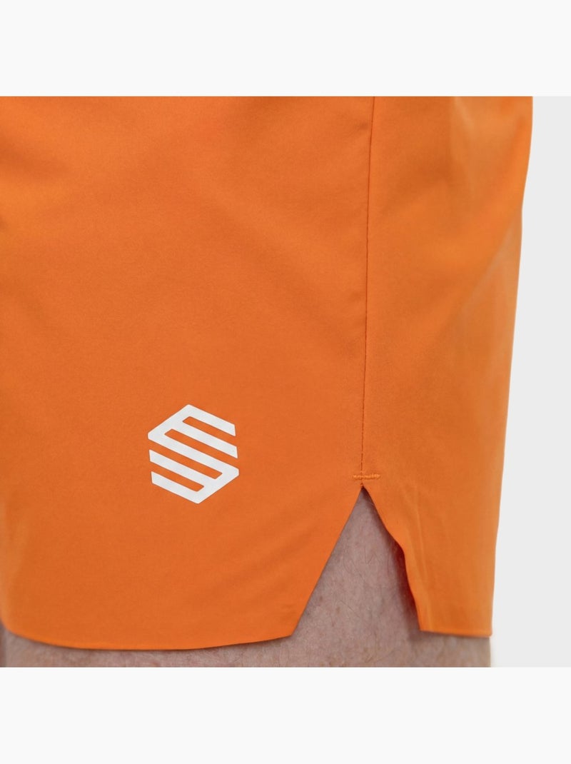 Pantalón corto tenis hombre tenis hombre velozix Naranja - Kiabi