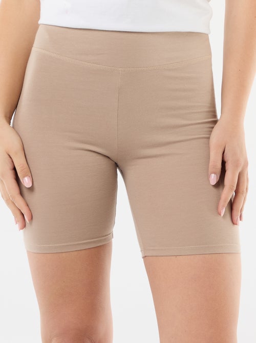 Pantalón corto tipo ciclista - Kiabi