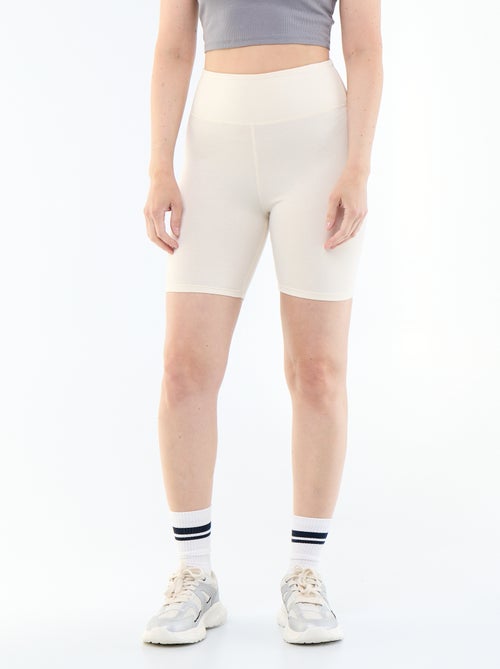 Pantalón corto tipo ciclista - Kiabi