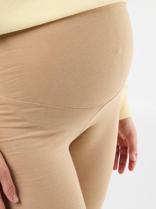 Pantalón corto tipo ciclista premamá - Kiabi