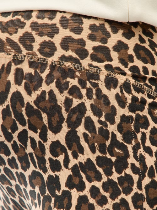 Pantalón corto tipo ciclista premamá - Kiabi