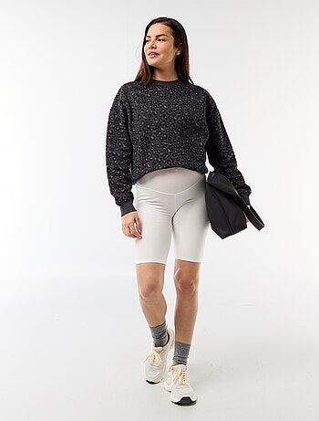 Pantalón corto tipo ciclista premamá