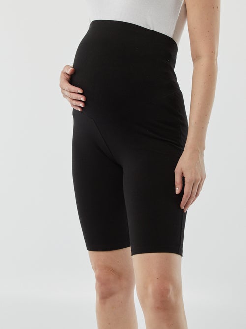 Pantalón corto tipo ciclista premamá - Kiabi