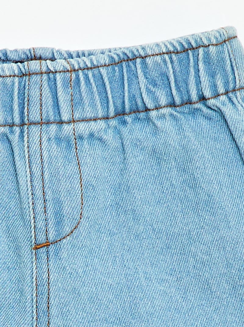 Pantalón corto vaquero Azul - Kiabi