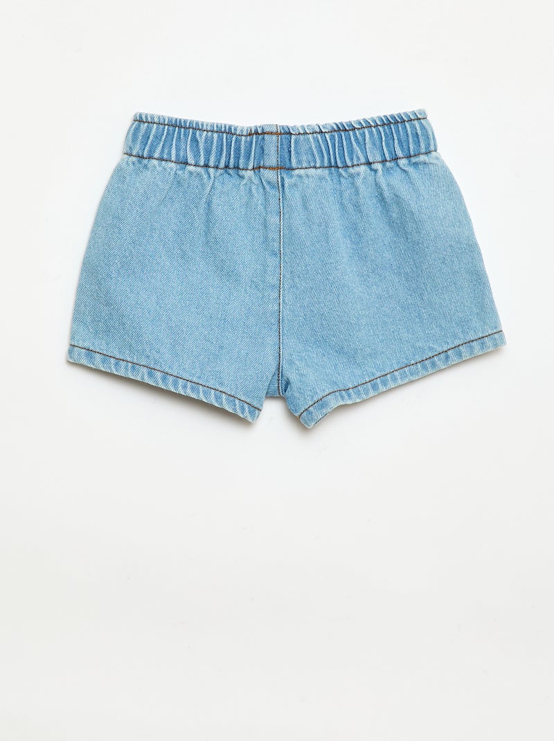 Pantalón corto vaquero Azul - Kiabi