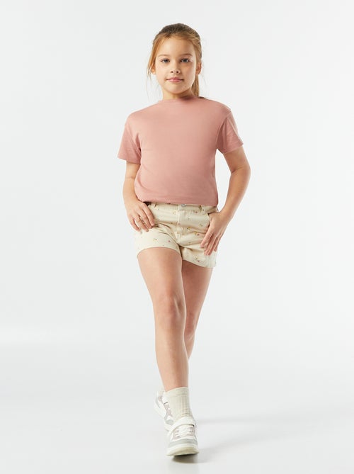 Pantalón corto vaquero - Kiabi