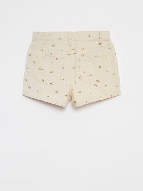 Pantalón corto vaquero - Kiabi