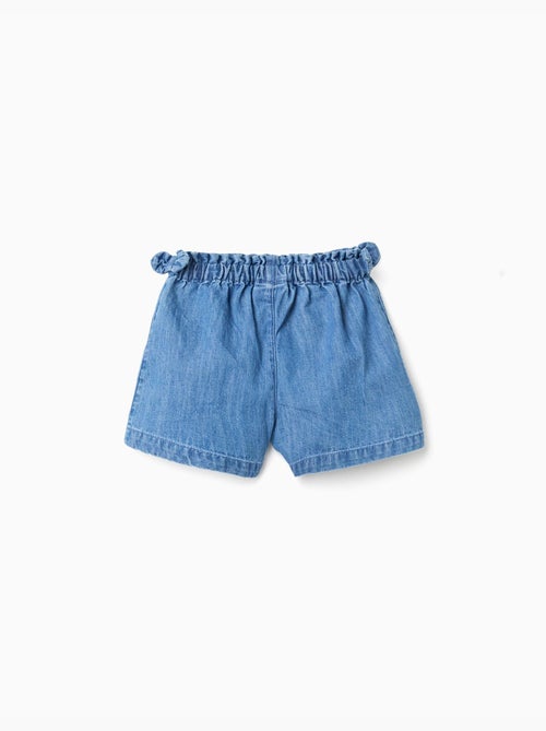 Pantalón corto vaquero con bolsillos delanteros - Kiabi