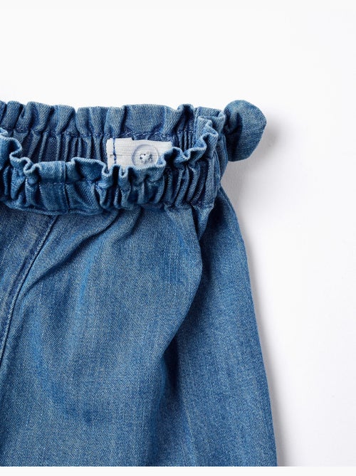 Pantalón corto vaquero con bolsillos delanteros - Kiabi