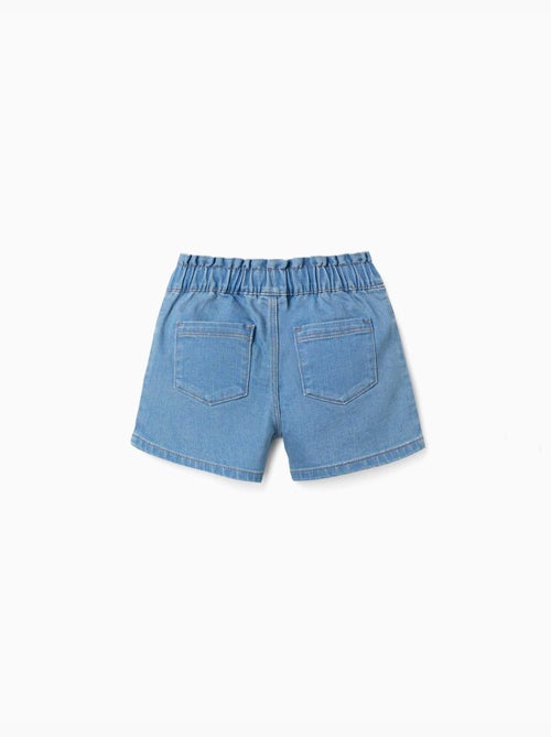 Pantalón corto vaquero con cintura elástica - Kiabi Pantalón corto vaquero con cintura elástica - Kiabi