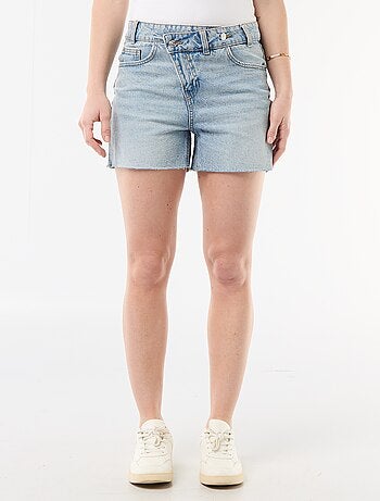 Pantalón corto vaquero de tiro alto