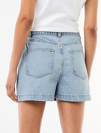 Pantalón corto vaquero de tiro alto