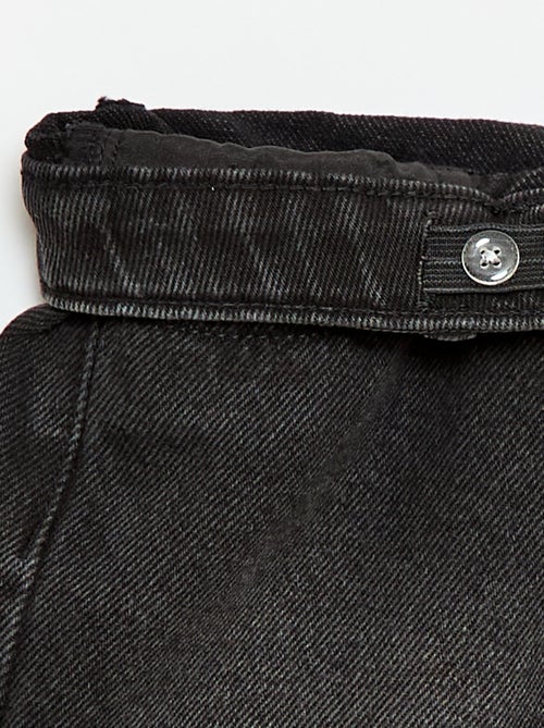 Pantalón corto vaquero de tiro alto - Kiabi