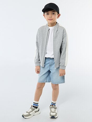 Pantalón corto vaquero elástico