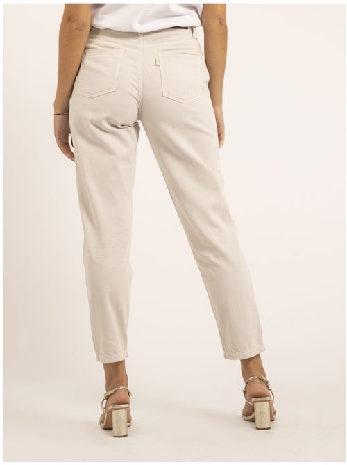 Pantalón coupe mom EZEL - Kiabi