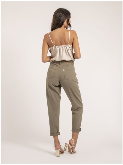 Pantalón coupe mom EZEL - Kiabi