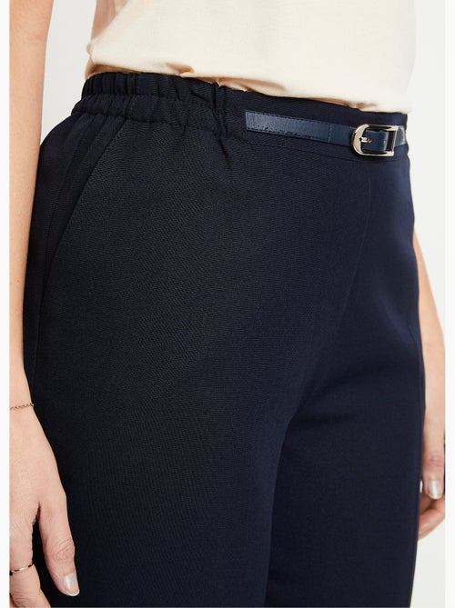 Pantalón cropped con cinturilla semielástica - Kiabi