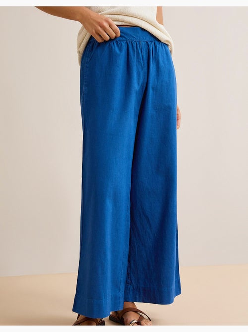 Pantalón culotte con lino, MO Fashion - Kiabi