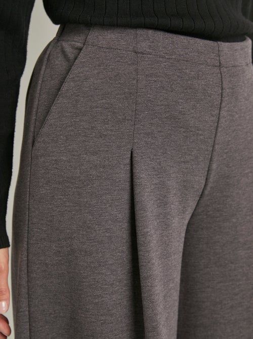 Pantalón culotte Milano de malla con cintura semielástica - Afibel - Kiabi