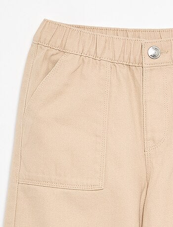 Pantalón de algodón - corte cómodo