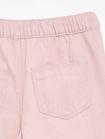 Pantalón de algodón - corte cómodo