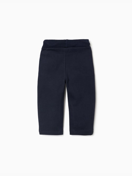 Pantalón de algodón con cordón - Kiabi