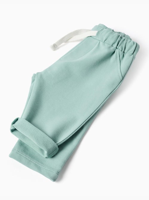 Pantalón de algodón con cordón - Kiabi