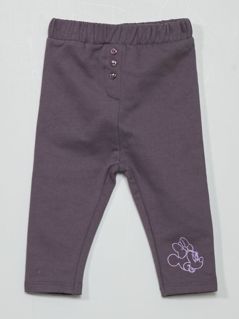 Pantalón de algodón puro 'Disney' GRIS - Kiabi