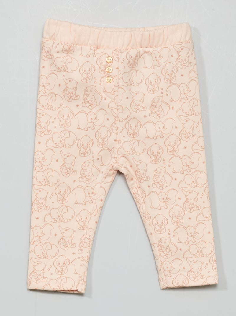 Pantalón de algodón puro 'Disney' ROSA - Kiabi