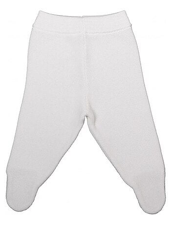 Pantalón de bebé de punto de algodón orgánico