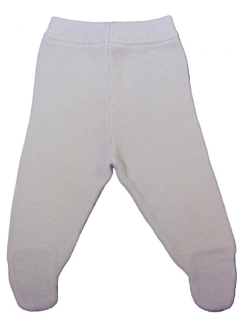 Pantalón de bebé de punto de algodón orgánico - Kiabi