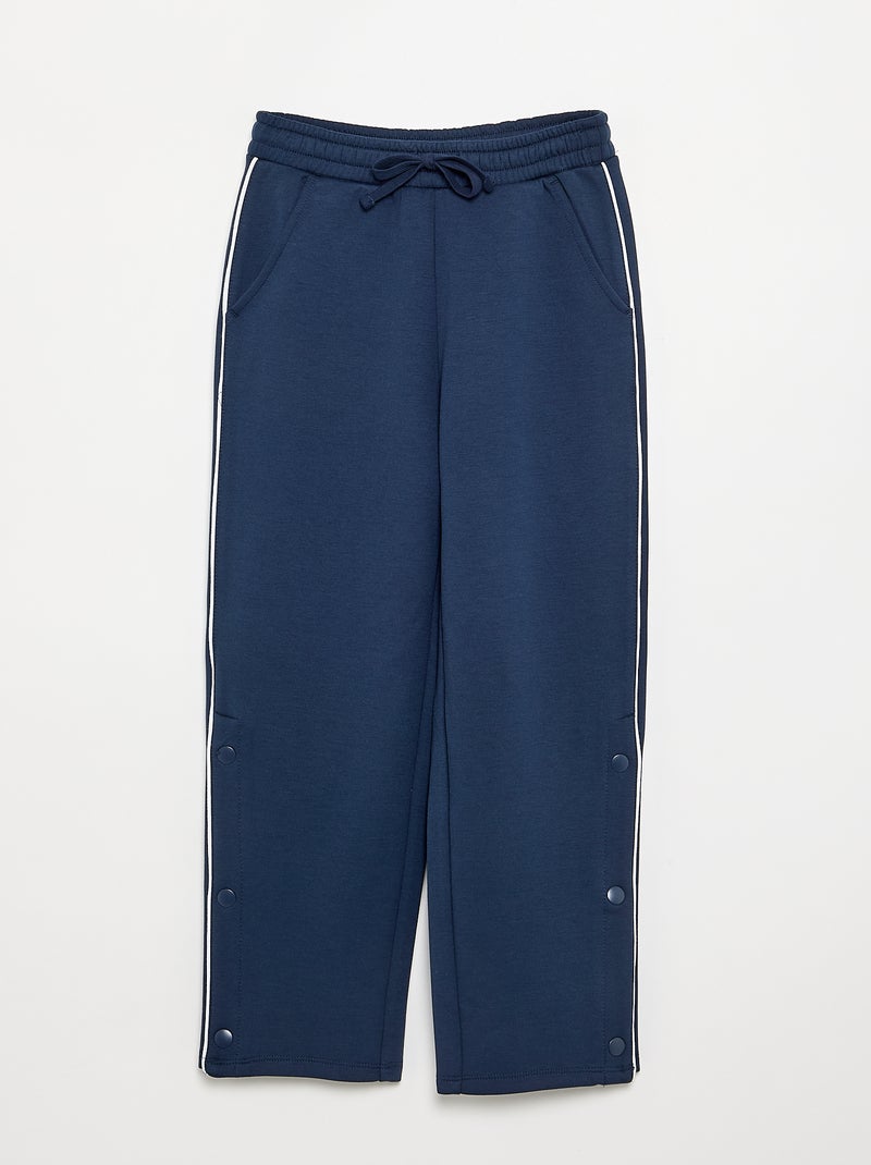Pantalón de chándal - Colección fácil de poner Azul - Kiabi