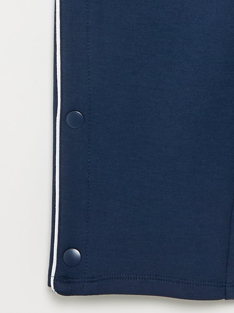 Pantalón de chándal - Colección fácil de poner Azul - Kiabi
