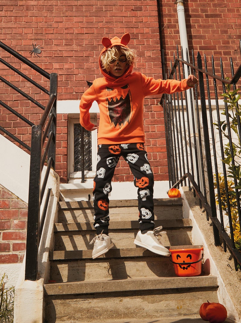 Pantalón de chándal - Halloween NEGRO - Kiabi