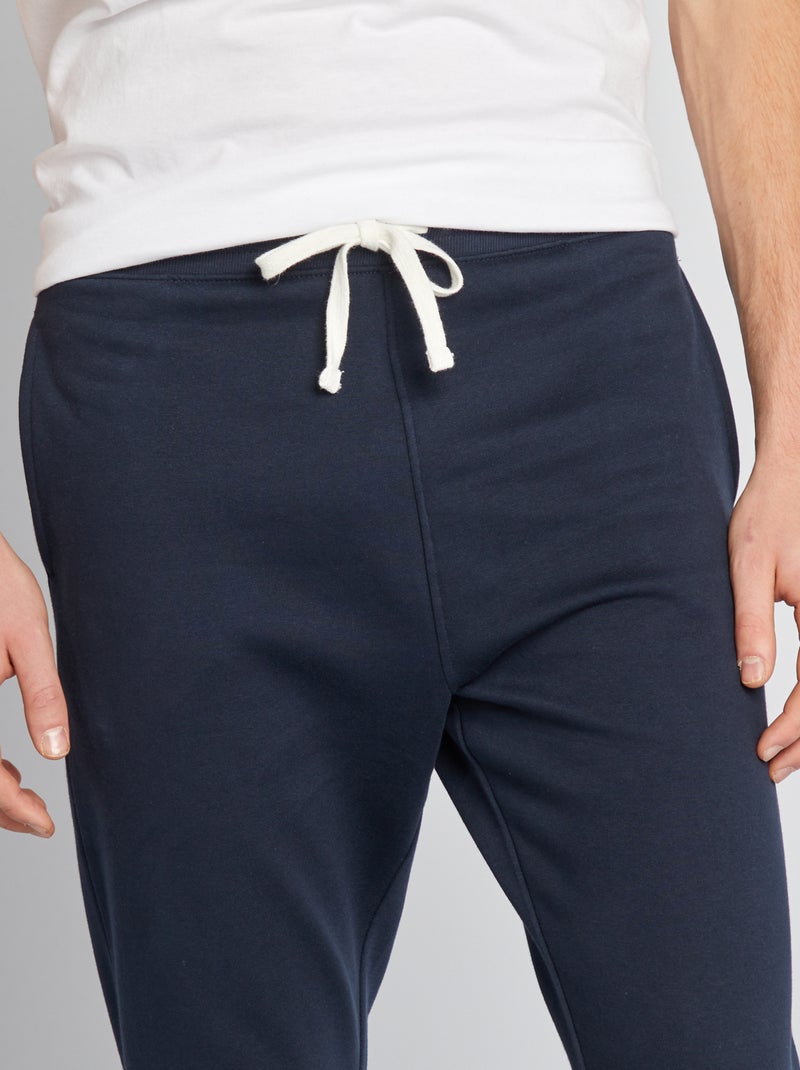 Pantalón de chándal - L36 AZUL - Kiabi