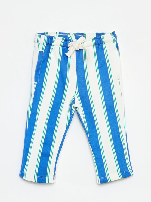 Pantalón de chándal a rayas - Kiabi