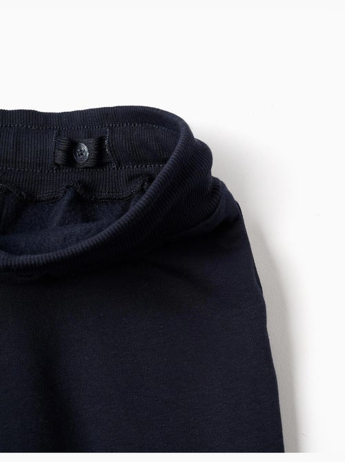 Pantalón de chándal ajustado perchado con estampado - Kiabi Pantalón de chándal ajustado perchado con estampado - Kiabi