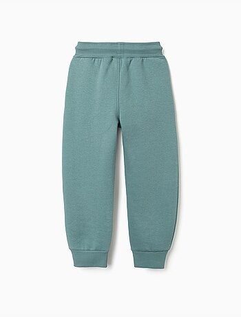 Pantalón de chándal ajustado perchado con estampado