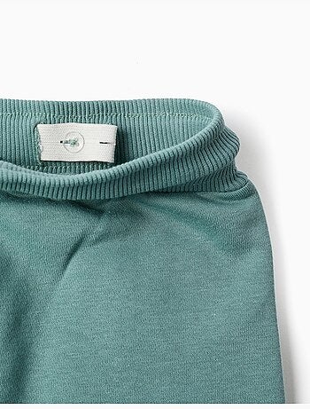 Pantalón de chándal ajustado perchado con estampado