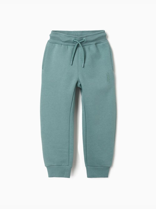 Pantalón de chándal ajustado perchado con estampado - Kiabi Pantalón de chándal ajustado perchado con estampado - Kiabi