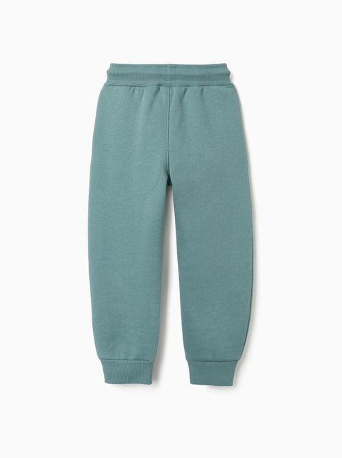 Pantalón de chándal ajustado perchado con estampado - Kiabi Pantalón de chándal ajustado perchado con estampado - Kiabi