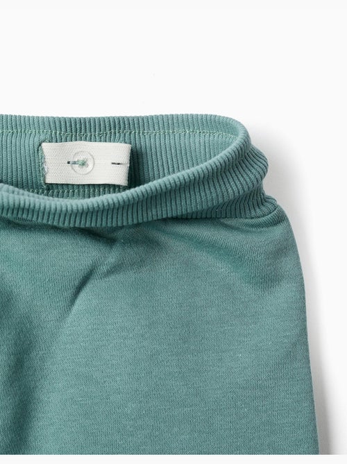 Pantalón de chándal ajustado perchado con estampado - Kiabi Pantalón de chándal ajustado perchado con estampado - Kiabi