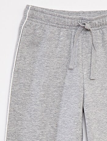 Pantalón de chándal ancho con ribete en contraste
