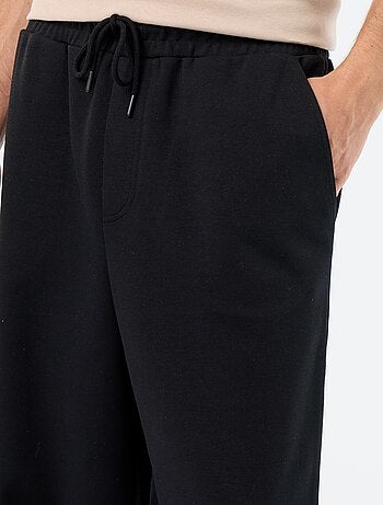 Pantalón de chándal ancho de felpa ligera