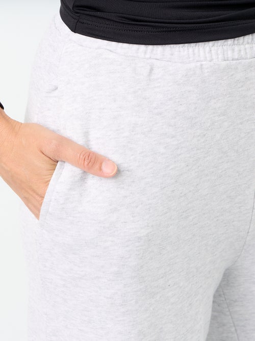 Pantalón de chándal ancho de punto grueso - Kiabi