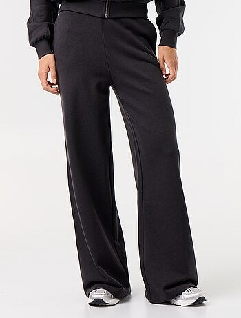 Pantalón de chándal ancho de punto grueso